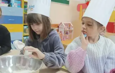 Jesienne ciasteczka- warsztaty kulinarne w przedszkolu 2