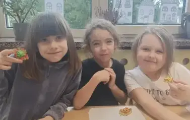 Jesienne ciasteczka- warsztaty kulinarne w przedszkolu 6