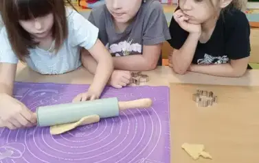 Jesienne ciasteczka- warsztaty kulinarne w przedszkolu 15