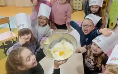 Jesienne ciasteczka- warsztaty kulinarne w przedszkolu 20