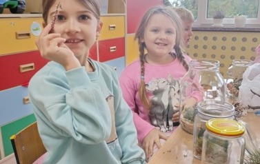 &bdquo;Las w słoiku&rdquo;- warsztaty florystyczne  w przedszkolu 21