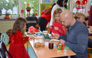 Warsztaty Bożonarodzeniowe i Mikołajki w przedszkolu 23