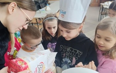 Warsztaty kulinarne-gofry w przedszkolu 20