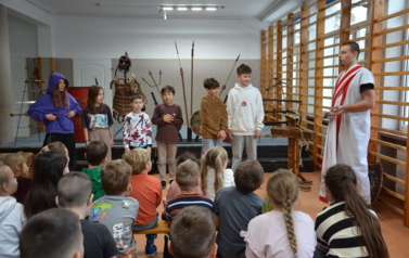 &bdquo;Rzymskie imperium i tradycje antyku&rdquo;- pokaz historyczny. 15