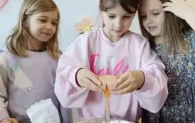 ,,Wiosenne maślane ciasteczka&rsquo;&rsquo; &ndash; warsztaty kulinarne w przedszkolu 4