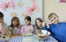 ,,Wiosenne maślane ciasteczka&rsquo;&rsquo; &ndash; warsztaty kulinarne w przedszkolu 6
