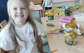 Jesień w słoiku &ndash; warsztaty plastyczno- techniczne w przedszkolu 7