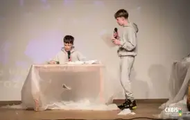 Podw&oacute;jne znaczenie hejtu i empatii&rdquo; &ndash;  spektakl profilaktyczny dla uczni&oacute;w klas VII&ndash;VIII 12