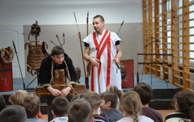 &bdquo;Rzymskie imperium i tradycje antyku&rdquo;- pokaz historyczny. 3