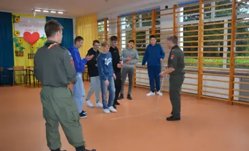 Zdjęcie do Wizyta Harcerzy ze Związku Harcerstwa Rzeczypospolitej.