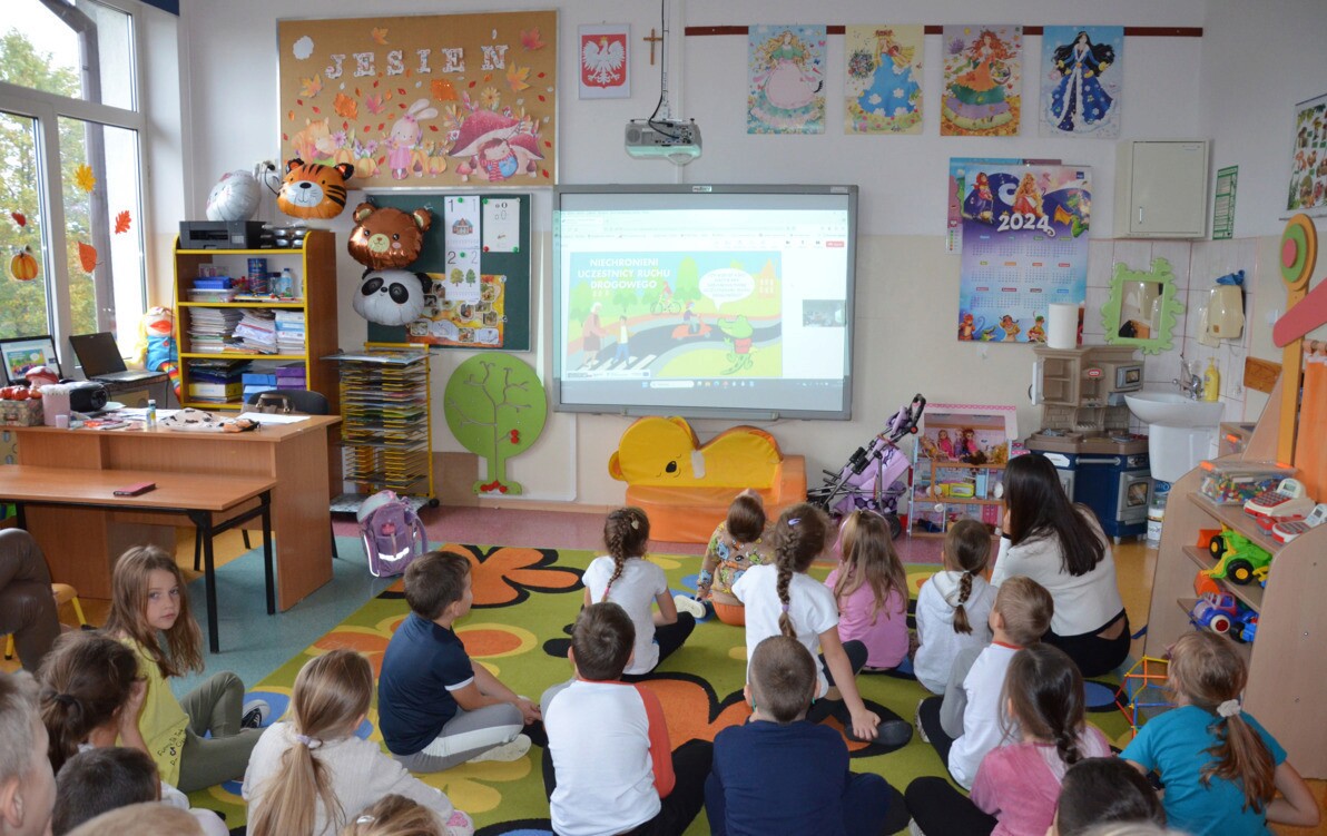 Zdjęcie do Bezpieczna Szkoła Krokodylka Tirka