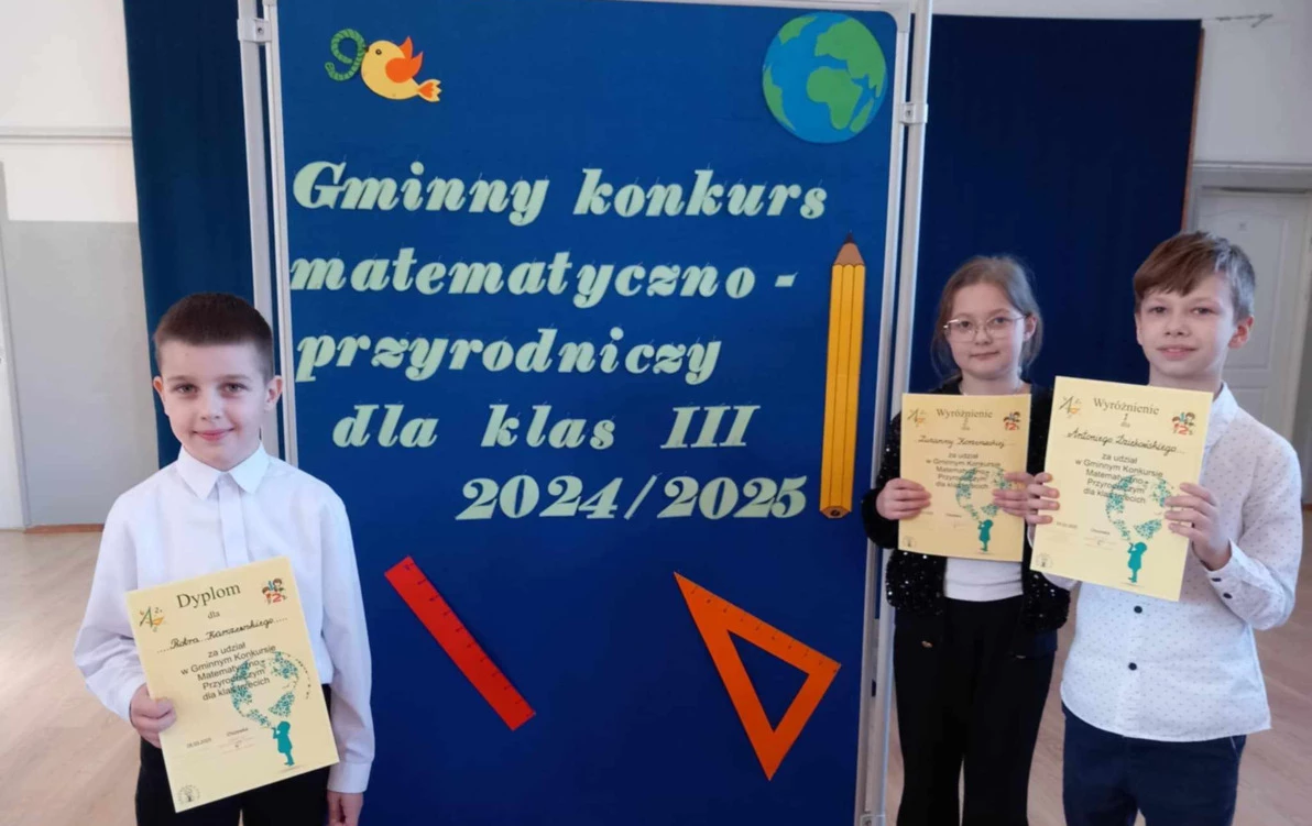 Zdjęcie do Konkurs Matematyczno - Przyrodniczy